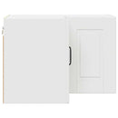 vidaXL Fali konyhaszekrény Magas Fényű Fehér 57 x 57 x 40 cm Faanyag