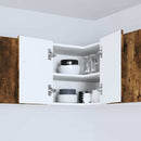 vidaXL Fali konyhaszekrény Füstölt tölgy 57 x 57 x 40 cm Faanyag