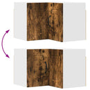 vidaXL Fali konyhaszekrény Füstölt tölgy 57 x 57 x 40 cm Faanyag