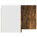 vidaXL Fali konyhaszekrény Füstölt tölgy 57 x 57 x 40 cm Faanyag