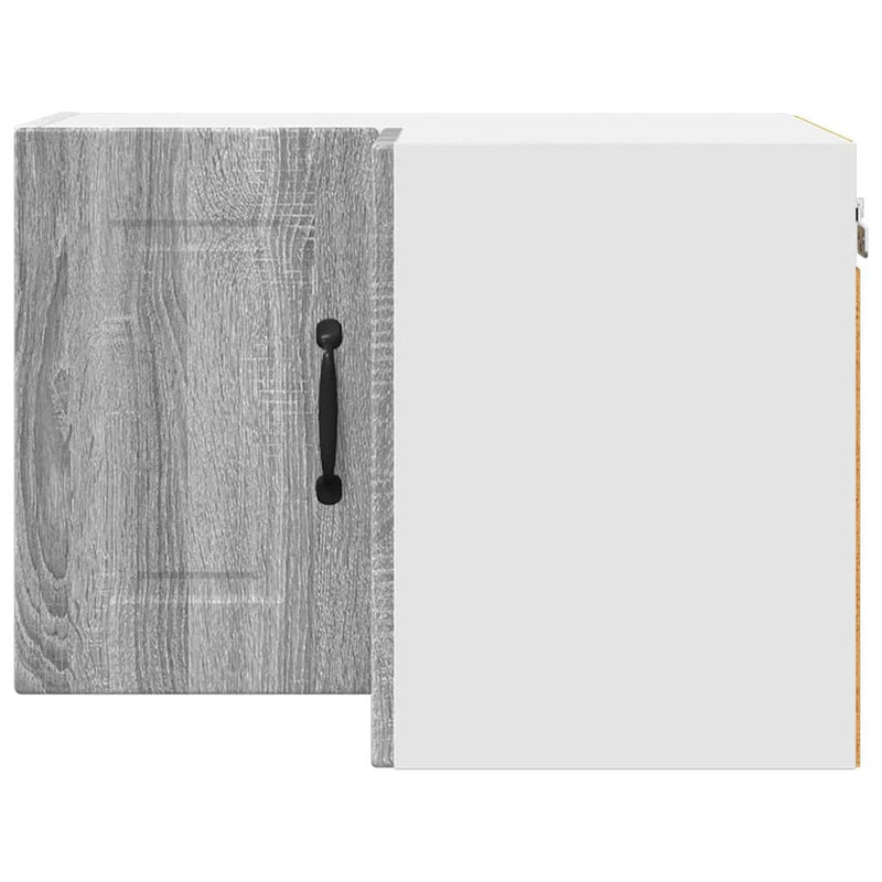 vidaXL Fali konyhaszekrény Szürke Sonoma 57 x 57 x 40 cm Faanyag