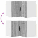 vidaXL Fali konyhaszekrény Szürke Sonoma 57 x 57 x 40 cm Faanyag