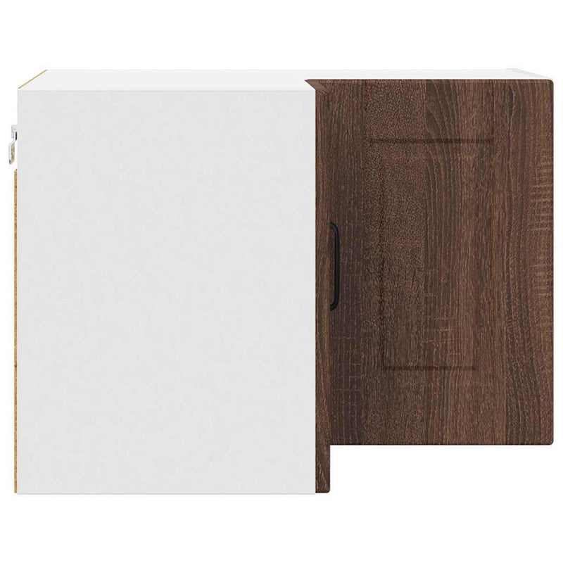 vidaXL Fali konyhaszekrény ajtóval Barna Tölgy 57 x 57 x 40 cm Faanyag