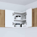 vidaXL Fali konyhaszekrény Artisan tölgy 57 x 57 x 40 cm Faanyag