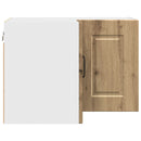 vidaXL Fali sarokszekrény PORTO Artisan tölgy 57 x 57 x 40 cm Faanyag