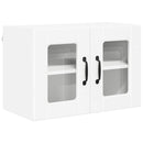 vidaXL Fali üveges szekrény PORTO Fehér 60 x 31 x 40 cm Faanyag