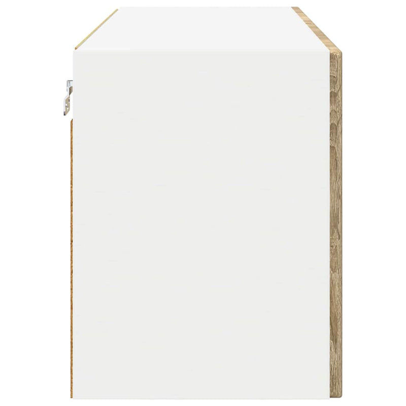 vidaXL Fali konyhaszekrény Sonoma tölgy 60 x 31 x 40 cm Faanyag