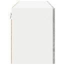 vidaXL Fali üveges szekrény PORTO 2 pcs Beton Szürke 60 x 31 x 40 cm