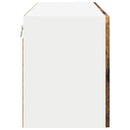 vidaXL Fali üveges szekrény PORTO 2 pcs Füstölt tölgy 60 x 31 x 40 cm