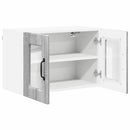 vidaXL Fali konyhaszekrény 2 pcs Szürke Sonoma 60 x 31 x 40 cm Faanyag