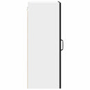 vidaXL Fali konyhaszekrény 2 pcs Fekete 40 x 31 x 80 cm Faanyag