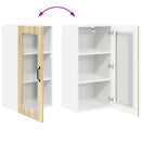 vidaXL Fali konyhaszekrény Sonoma tölgy 40 x 31 x 80 cm Faanyag