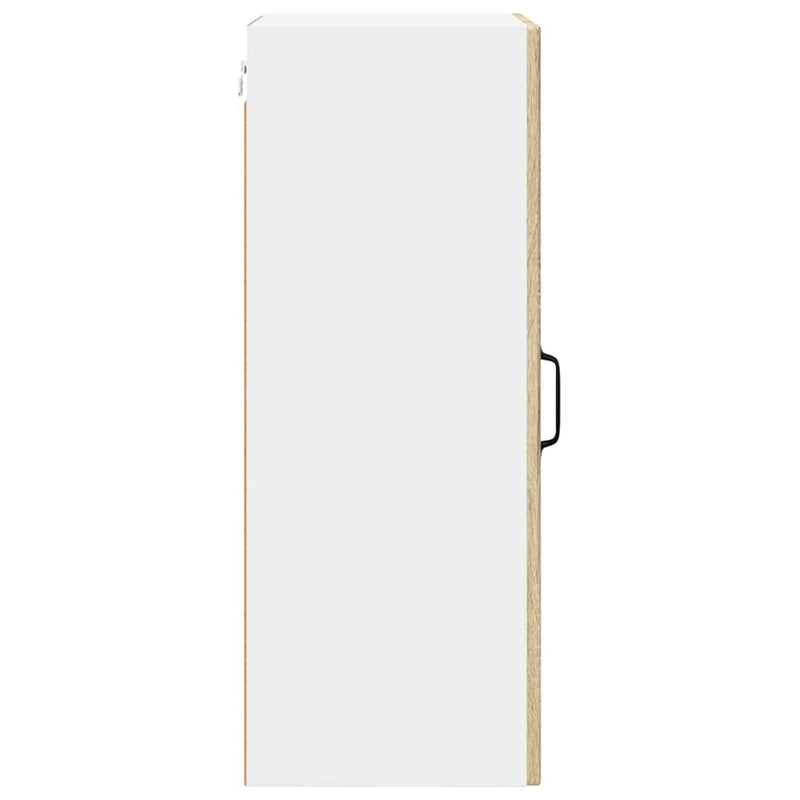 vidaXL Fali konyhaszekrény 2 pcs Sonoma tölgy 40 x 31 x 80 cm Faanyag