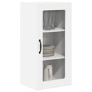 vidaXL Fali konyhaszekrény 2 pcs Magas Fényű Fehér 40 x 31 x 80 cm