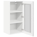 vidaXL Fali konyhaszekrény 2 pcs Szürke Sonoma 40 x 31 x 80 cm Faanyag