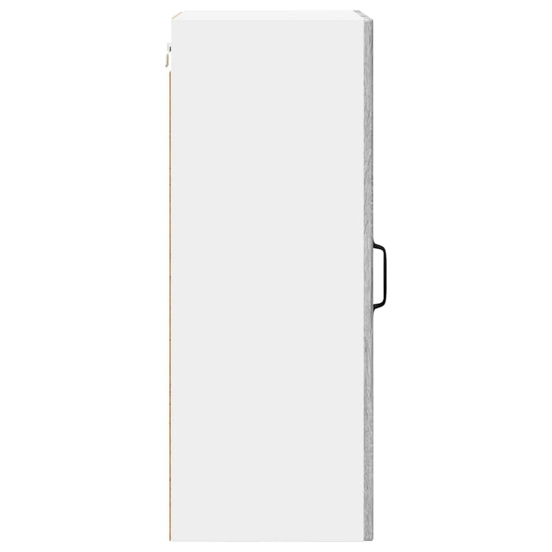 vidaXL Fali konyhaszekrény 2 pcs Szürke Sonoma 40 x 31 x 80 cm Faanyag