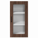 vidaXL Fali konyhaszekrény 2 pcs Barna Tölgy 40 x 31 x 80 cm Faanyag