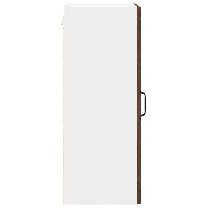 vidaXL Fali konyhaszekrény 2 pcs Barna Tölgy 40 x 31 x 80 cm Faanyag