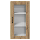 vidaXL Fali konyhaszekrény Artisan tölgy 40 x 31 x 80 cm Faanyag