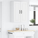 vidaXL Fali Szekrény PORTO 2 pcs Fehér 30 x 31 x 80 cm Faanyag