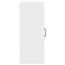 vidaXL Fali konyhaszekrény ajtóval 2 pcs Fehér 30 x 31 x 80 cm Faanyag