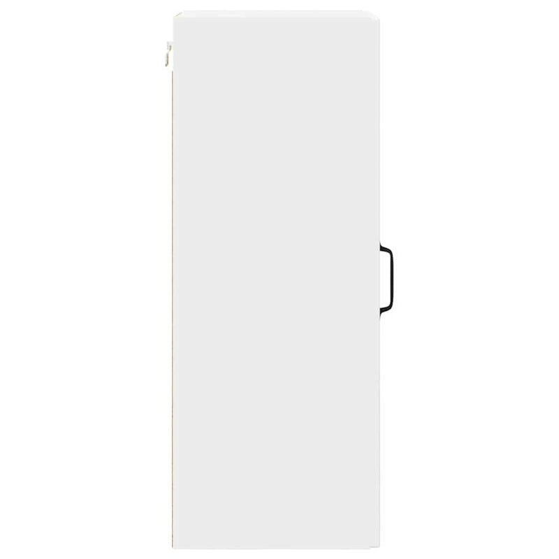 vidaXL Fali konyhaszekrény ajtóval 2 pcs Fehér 30 x 31 x 80 cm Faanyag