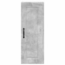 vidaXL Fali konyhaszekrény 2 pcs Beton Szürke 30 x 31 x 80 cm Faanyag