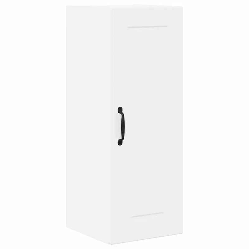 vidaXL Fali konyhaszekrény Magas Fényű Fehér 30 x 31 x 80 cm Faanyag