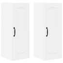 vidaXL Fali konyhaszekrény 2 pcs Magas Fényű Fehér 30 x 31 x 80 cm