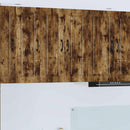 vidaXL Fali Szekrény PORTO Füstölt tölgy 30 x 31 x 80 cm Faanyag