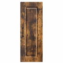 vidaXL Fali Szekrény PORTO 2 pcs Füstölt tölgy 30 x 31 x 80 cm Faanyag