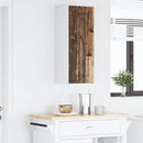 vidaXL Fali Szekrény PORTO Öreg fa 30 x 31 x 80 cm Faanyag