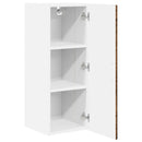 vidaXL Fali Szekrény PORTO 2 pcs Öreg fa 30 x 31 x 80 cm Faanyag