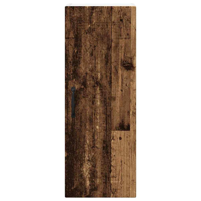 vidaXL Fali konyhaszekrény 2 pcs Öreg fa 30 x 31 x 80 cm Faanyag