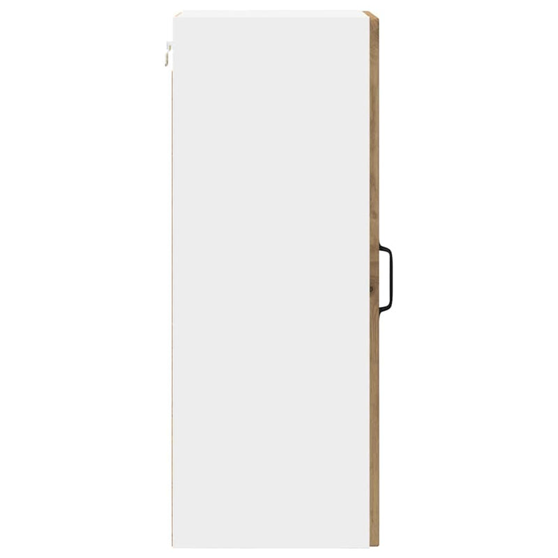 vidaXL Fali konyhaszekrény Artisan tölgy 30 x 31 x 80 cm Faanyag