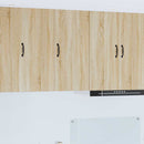 vidaXL Fali konyhaszekrény Sonoma tölgy 40 x 31 x 80 cm Faanyag