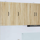 vidaXL Fali Szekrény PORTO Sonoma tölgy 40 x 31 x 80 cm Faanyag