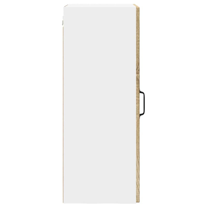 vidaXL Fali konyhaszekrény Sonoma tölgy 40 x 31 x 80 cm Faanyag