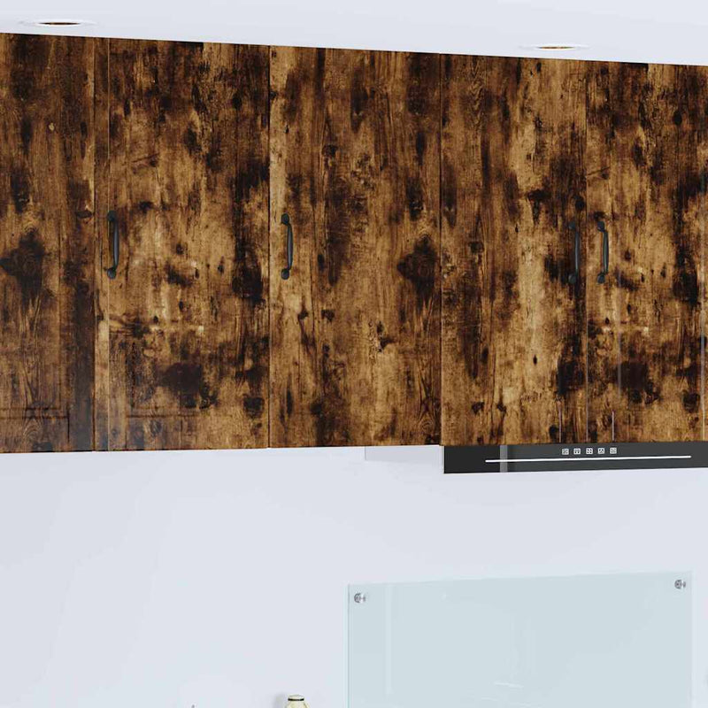 vidaXL Fali konyhaszekrény Füstölt tölgy 40 x 31 x 80 cm Faanyag