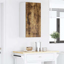 vidaXL Fali Szekrény PORTO Füstölt tölgy 40 x 31 x 80 cm Faanyag