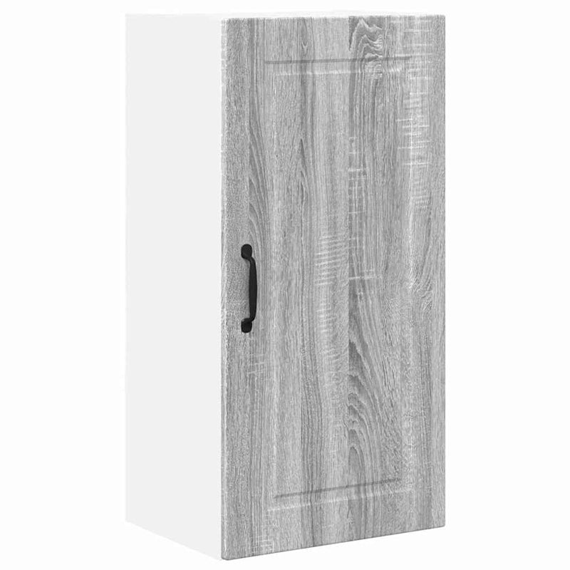 vidaXL Fali konyhaszekrény Szürke Sonoma 40 x 31 x 80 cm Faanyag