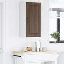 vidaXL Fali Szekrény PORTO Barna Tölgy 40 x 31 x 80 cm Faanyag