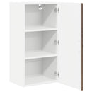 vidaXL Fali Szekrény PORTO Barna Tölgy 40 x 31 x 80 cm Faanyag