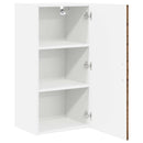 vidaXL Fali Szekrény PORTO Öreg fa 40 x 31 x 80 cm Faanyag