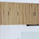 vidaXL Fali Szekrény PORTO Artisan tölgy 40 x 31 x 80 cm Faanyag