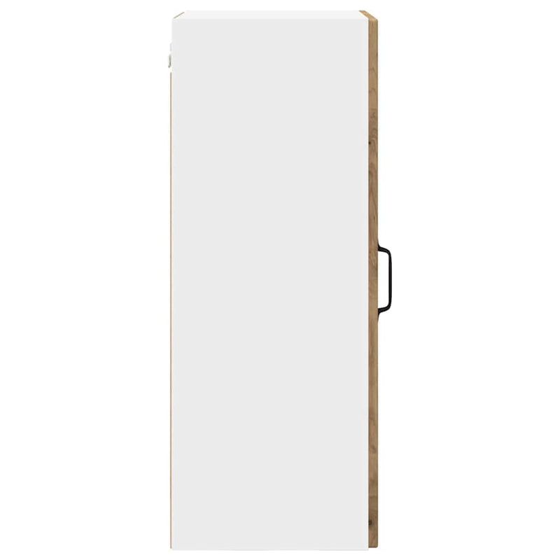 vidaXL Fali konyhaszekrény Artisan tölgy 40 x 31 x 80 cm Faanyag