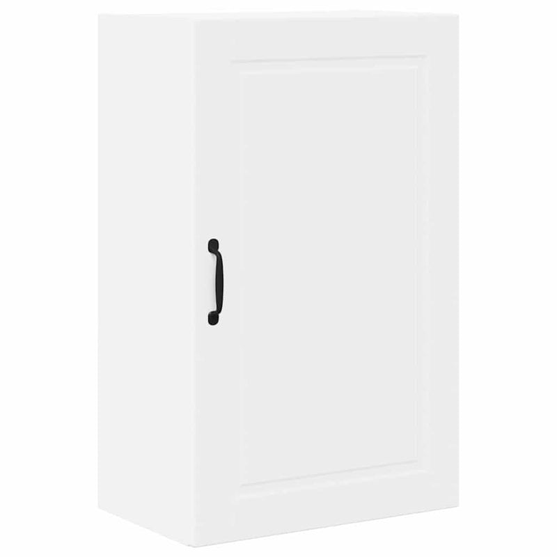 vidaXL Fali konyhaszekrény polcokkal Fehér 50 x 31 x 80 cm Faanyag