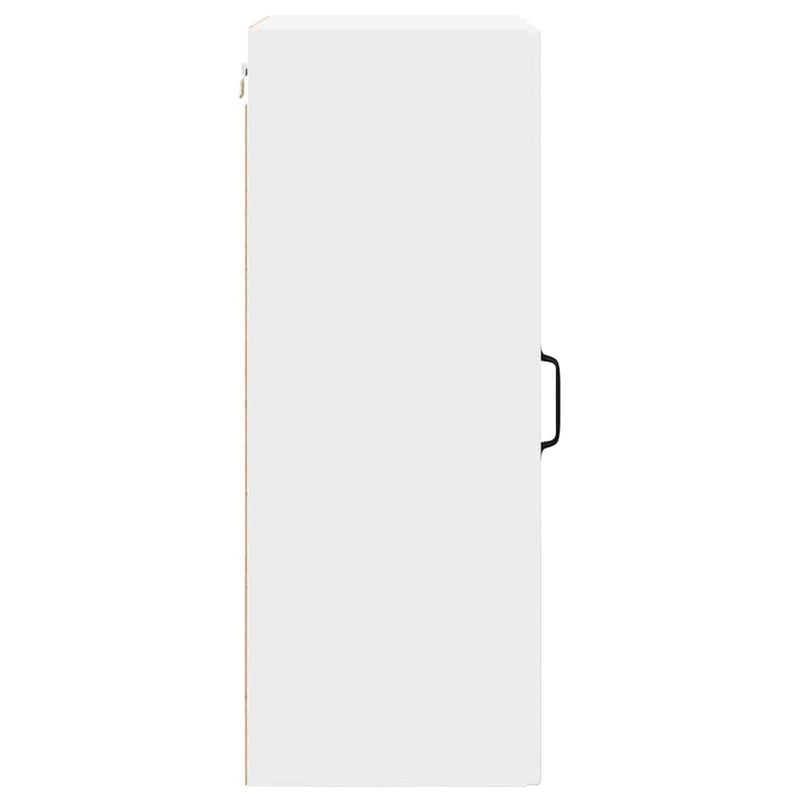 vidaXL Fali konyhaszekrény polcokkal Fehér 50 x 31 x 80 cm Faanyag