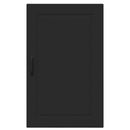 vidaXL Fali konyhaszekrény polcokkal Fekete 50 x 31 x 80 cm Faanyag