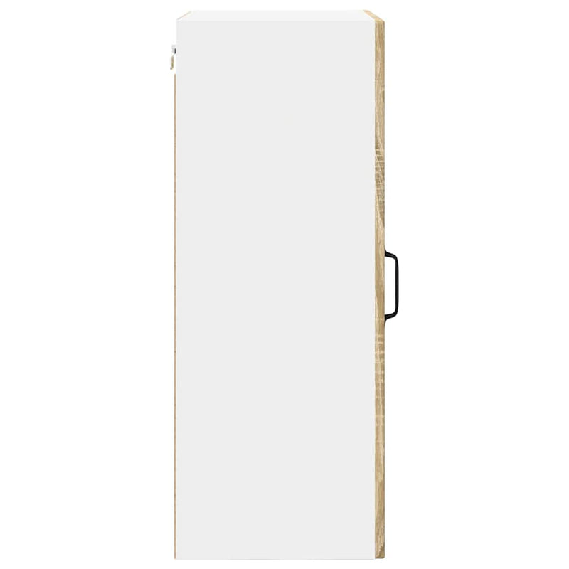 vidaXL Fali konyhaszekrény Sonoma tölgy 50 x 31 x 80 cm Faanyag